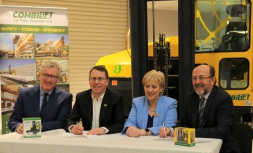 Strategic Industry-University Agreement For Border and North East Between DCU and Combilift